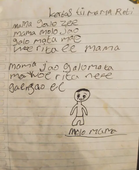 Anak SD Di NTT meninggalkan surat sebelum mengakhiri hidupnya