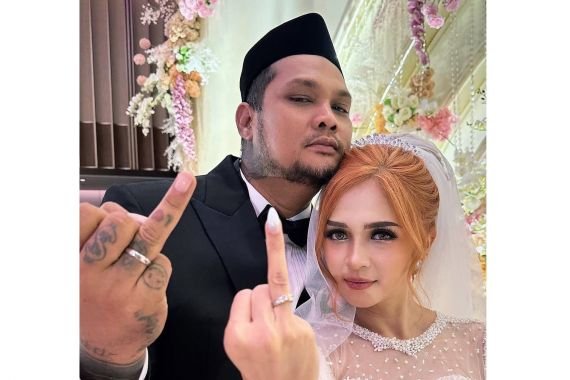 virgoun menikah dengan lindy